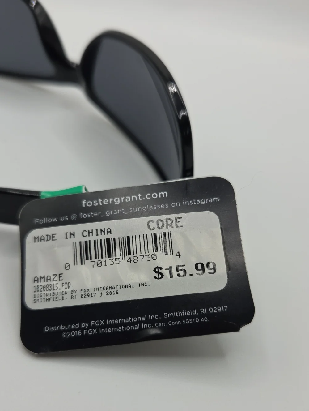 Foster Grant MaxBlock 100% UVA-UVB Lens Protection
